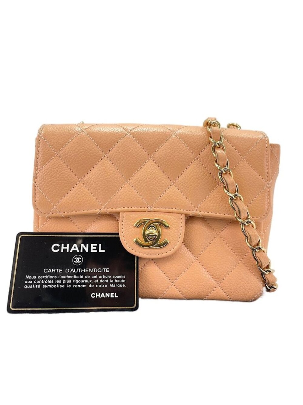 Chanel Shoulder Bag Mini Quilted